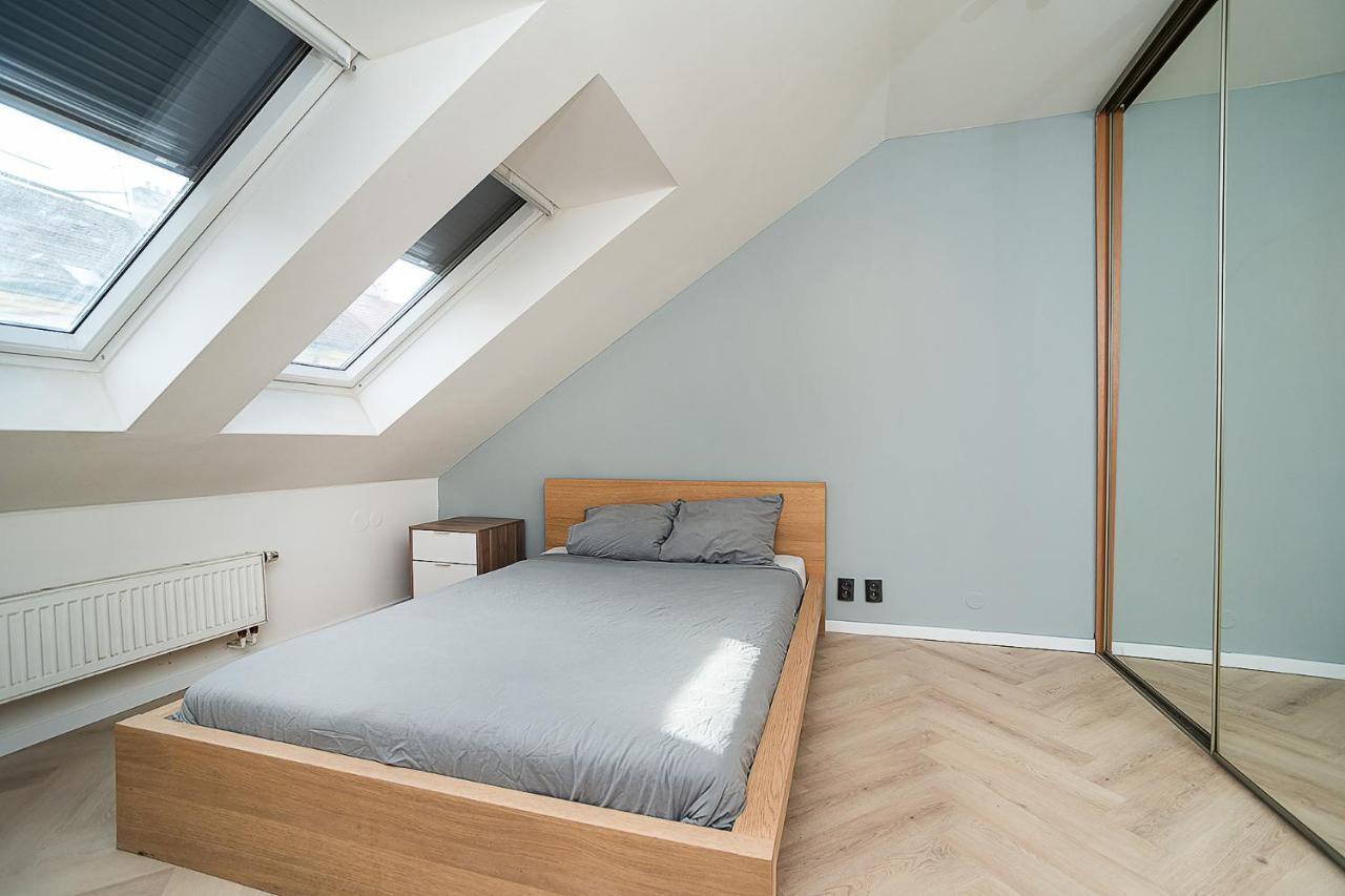 Big 4-Bedroom Flat, Terrace With Great Vitkov View Praha Bagian luar foto